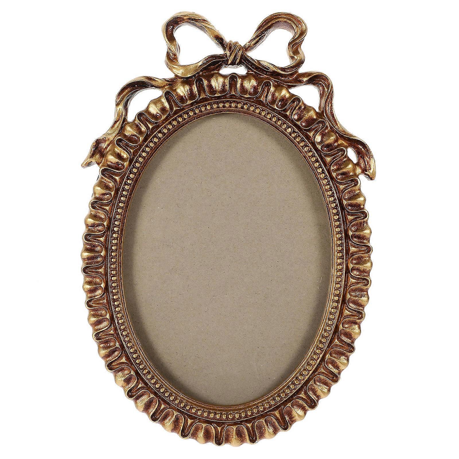 Floating Relief Picture Frame Resin Photo Frame for Decoration Golden