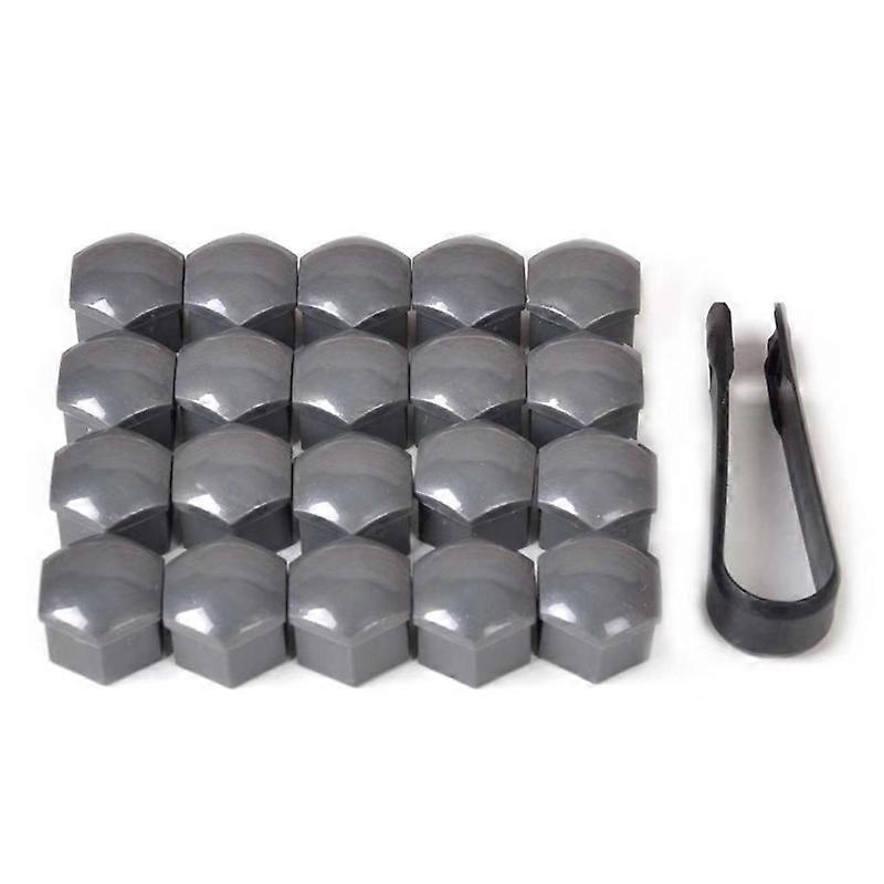 Wheel center hub for placements, model 3, S, X, center cap set, LDPNut nut cover, decorations, D7YA-gray glossy