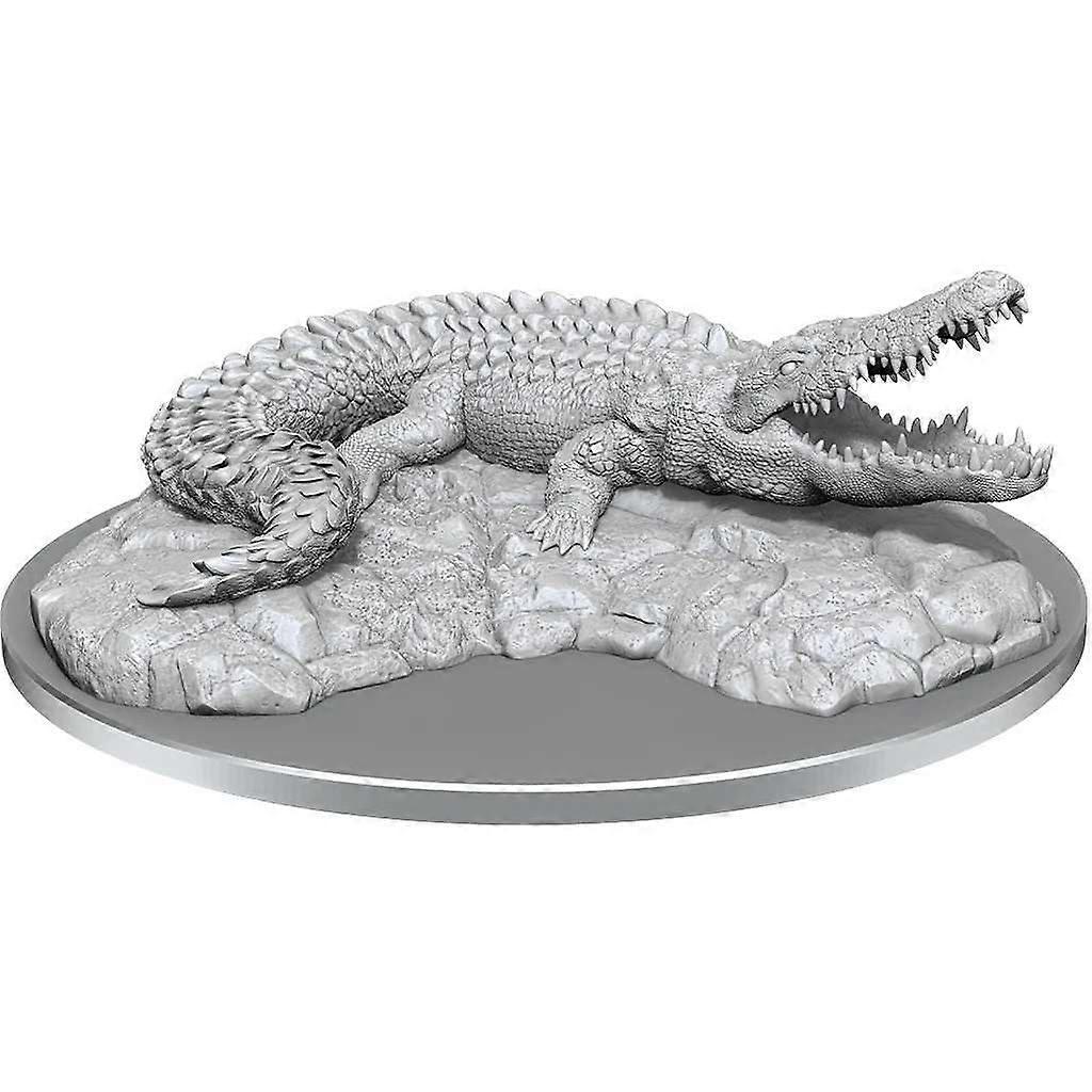 WizKids Deep Cuts Unpainted Miniatures (W21) Giant Crocodile