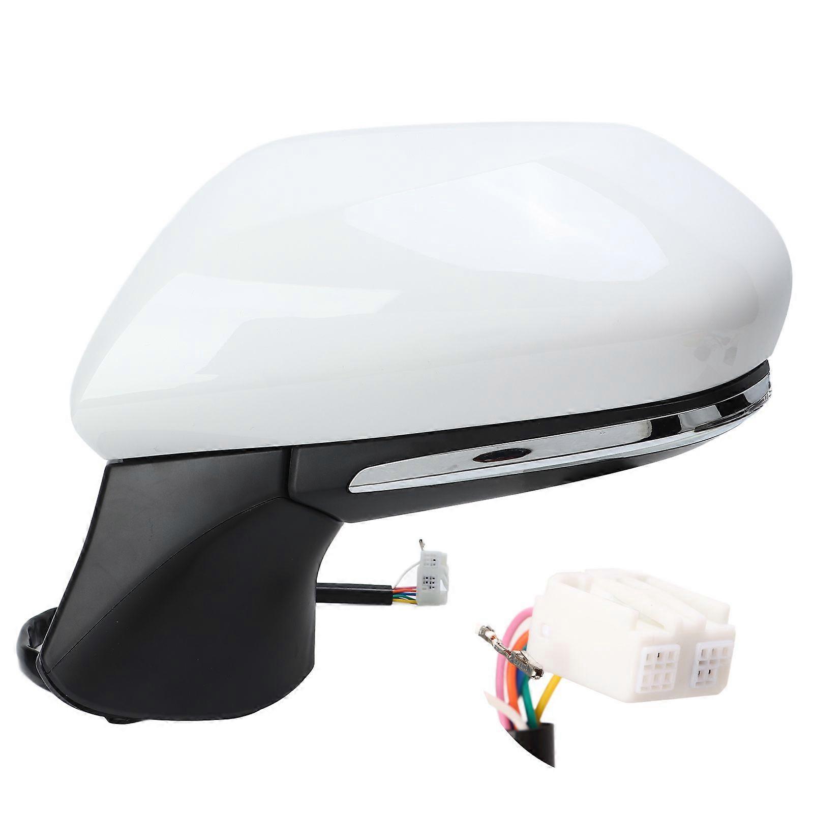 Super White Power Heated Side Mirror with Turn Signal BSM for Camry XV70 2018?2022 Left