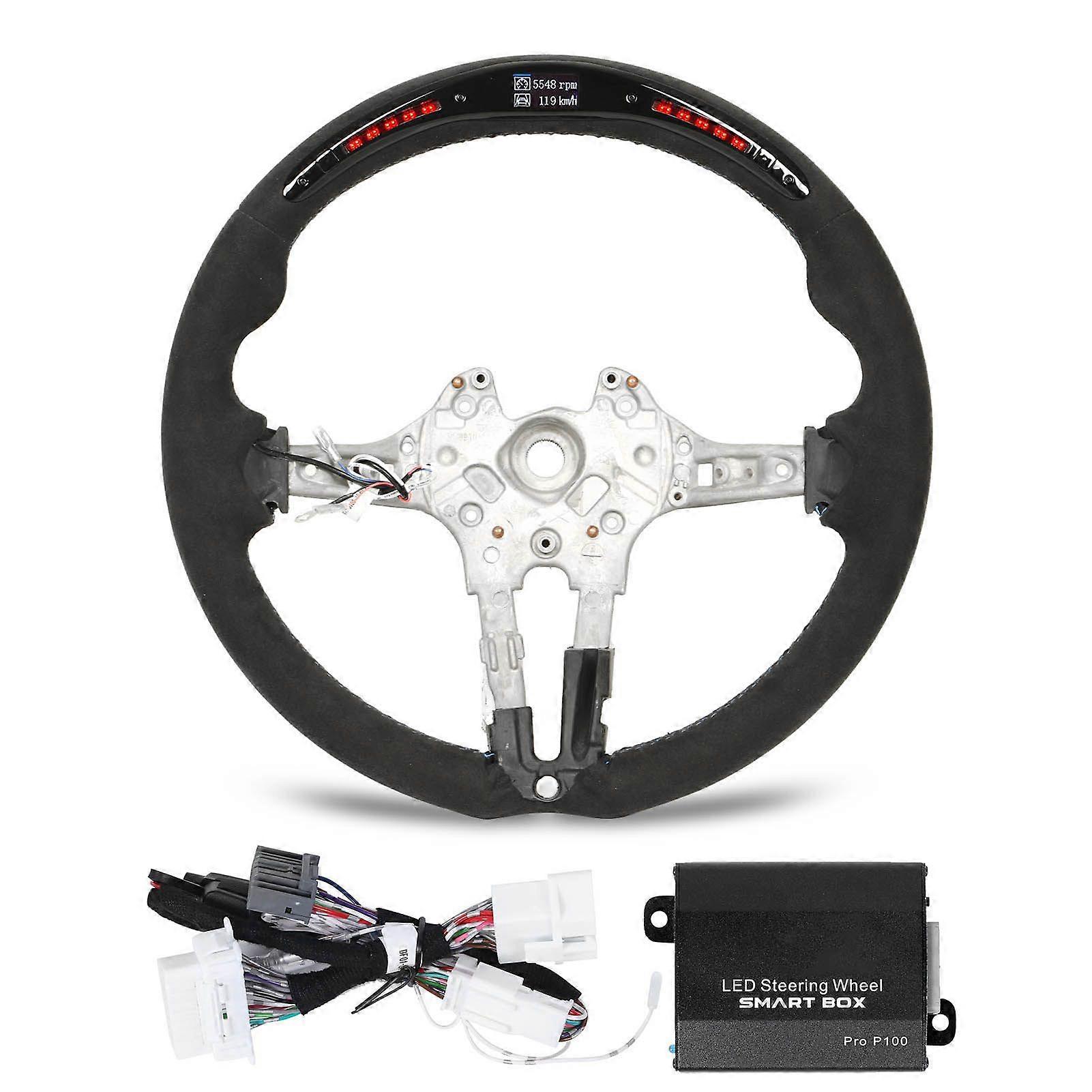 MP LED Display Shift Lights Steering Wheel for F20 F22 F30 F32 F15 F16 M Sport M2 M3 M4 X5M X6M