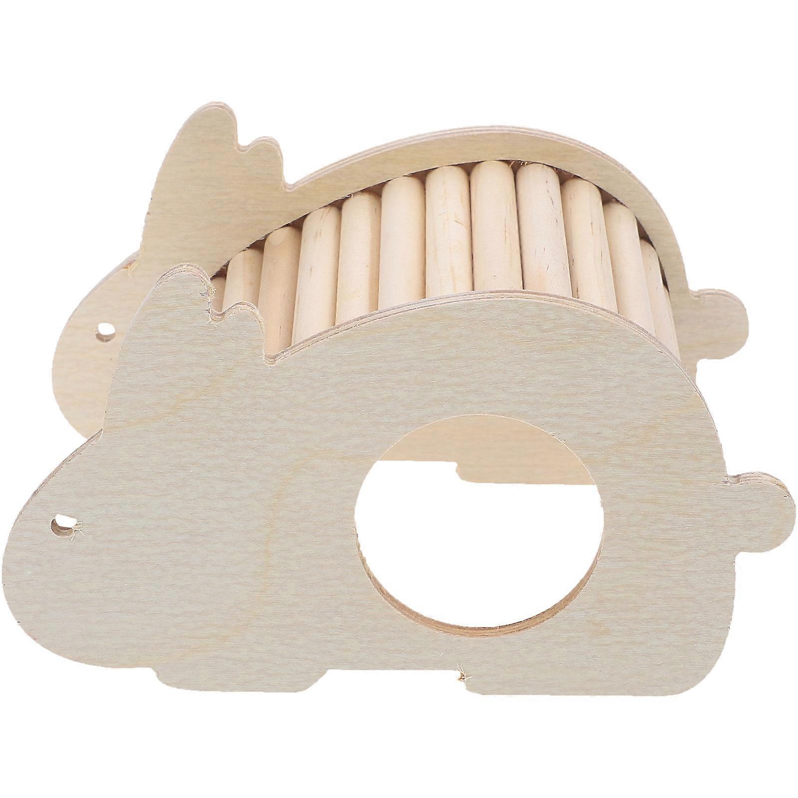 Guinea Pig Hideout Nest for Small Pets – Creative Hamster House with Ladder, DIY Decoratable Design, Safe and Durable for Hamsters, Rabbits, and