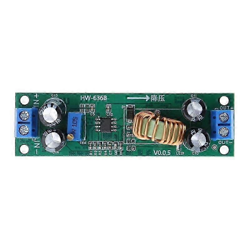 10A DC-DC Adjustable Step Down Converter Module - Converts 6.5-60V to 1.25-30V for Power Supply Applications