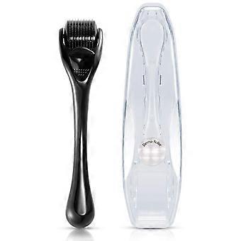HG Black (0.5Mm) 540 Microneedle Roller For Acne Scar Removal, Whitening And Anti-Wrinkle Roller