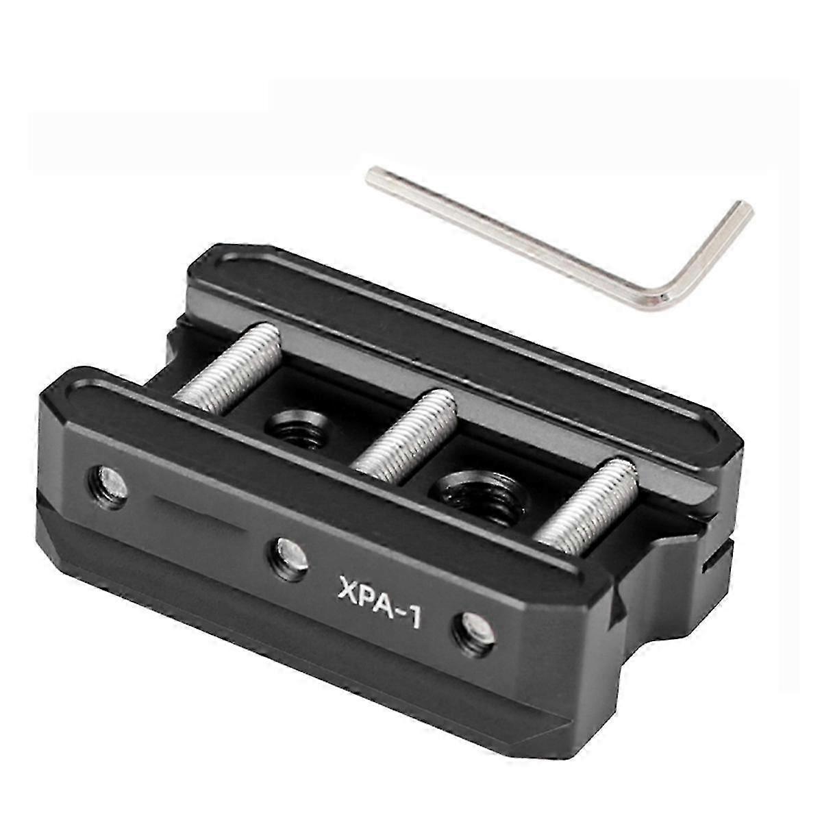 Quick Release Plate Rail Adapter for Hunting Tripod - Dovetail Mount Accessory for Stable Photography Support