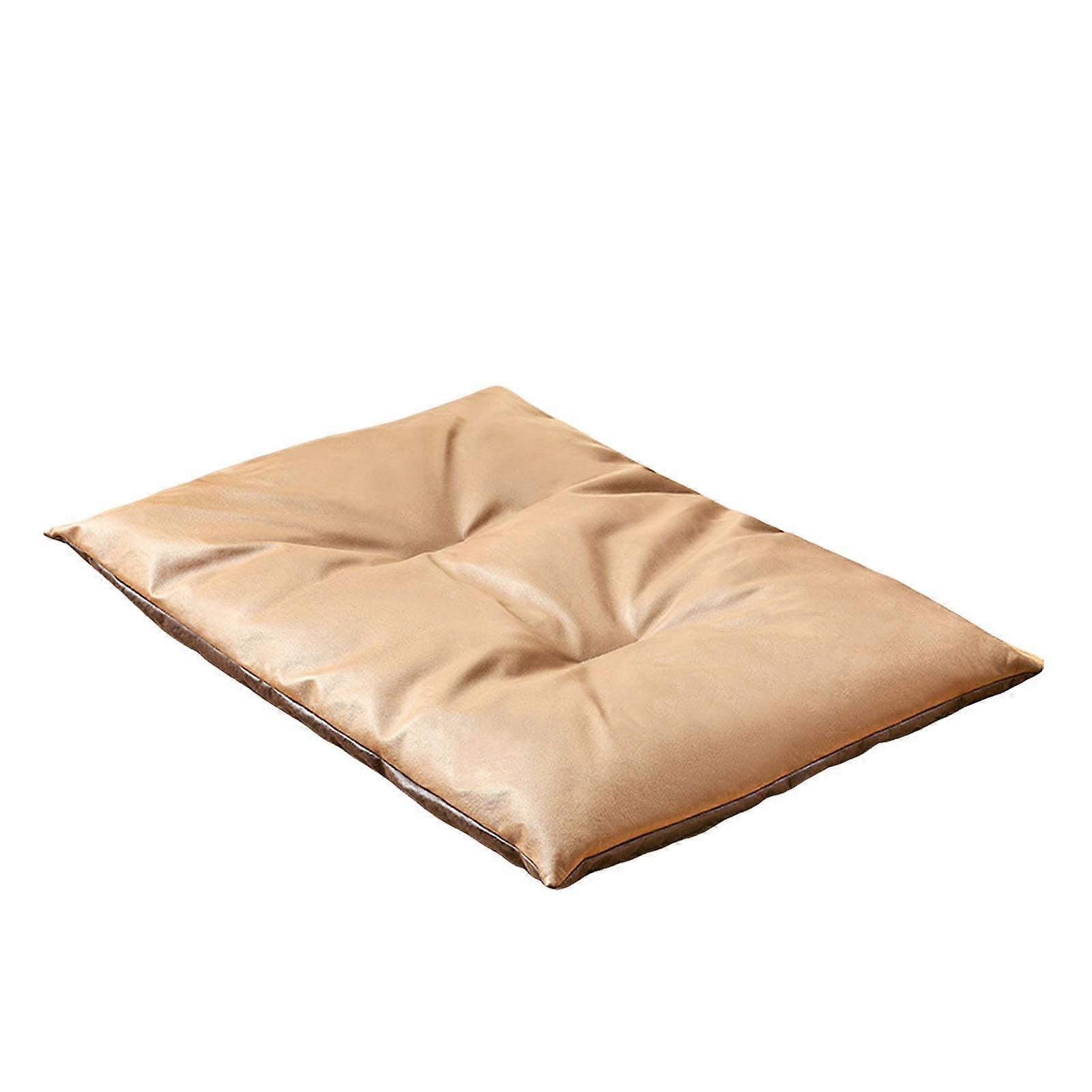 Orthopedic dog bed, waterproof, coffee, for outdoors, elevated (Coffee, L)