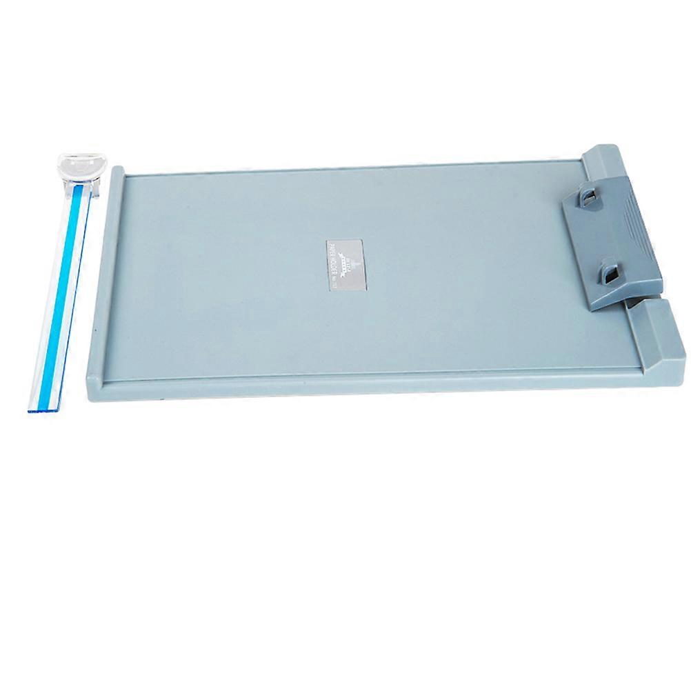 Lightweight Desktop Book Stand for Hands Free Reading – Ergonomic Holder for Home, Office, and School Use – Light Grey