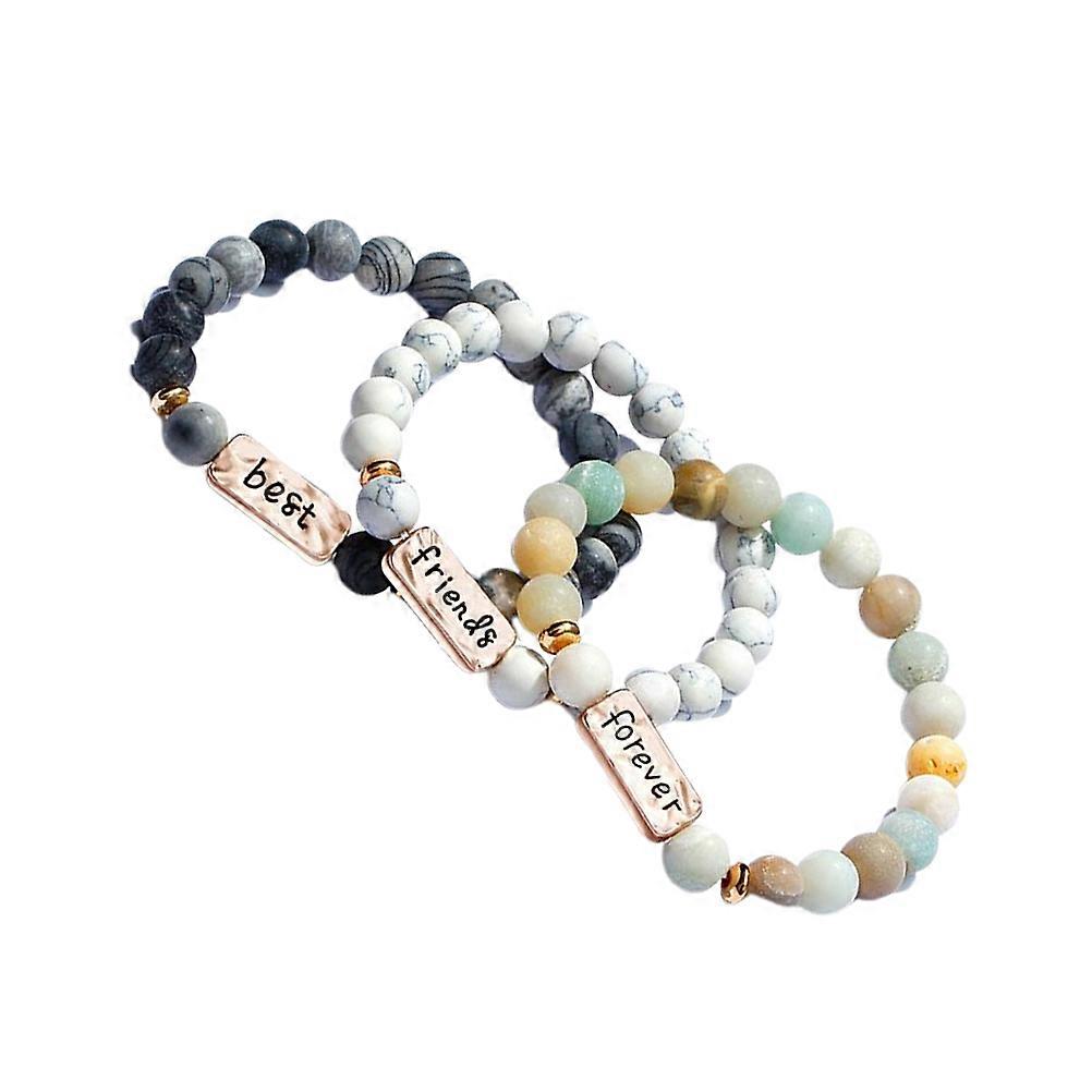 Set Fashion Alloy Jewelry for Decoration Assorted Color 3pcs Easy to