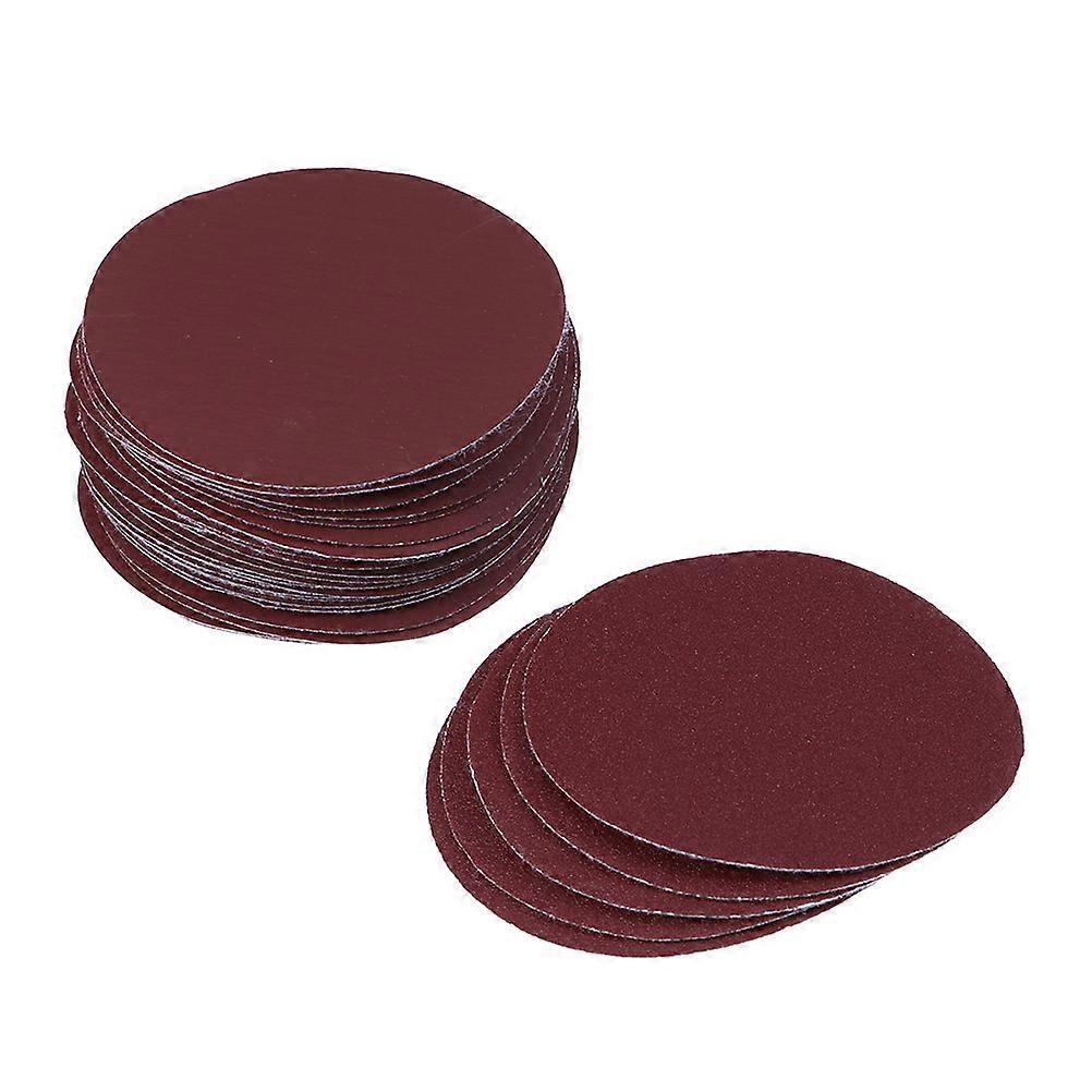 Round Sanding Sheets Non-Woven Abrasive Self-Stick Structure Surface Conditioning Garage 30Set