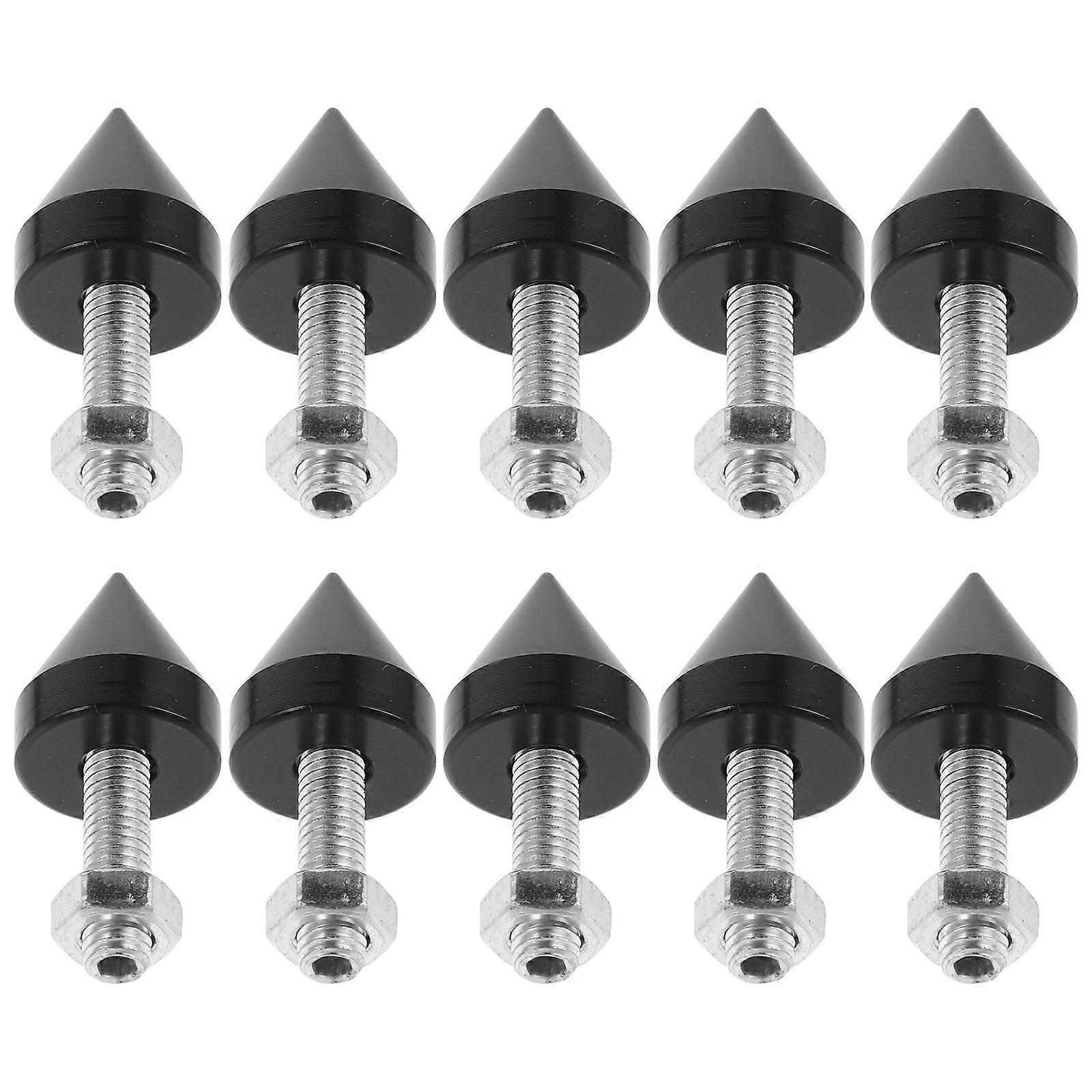 License Plate Mounting Kit Screw for License Plate Sharp Head Security Screws Car Owners Vehicle Installation 1Set