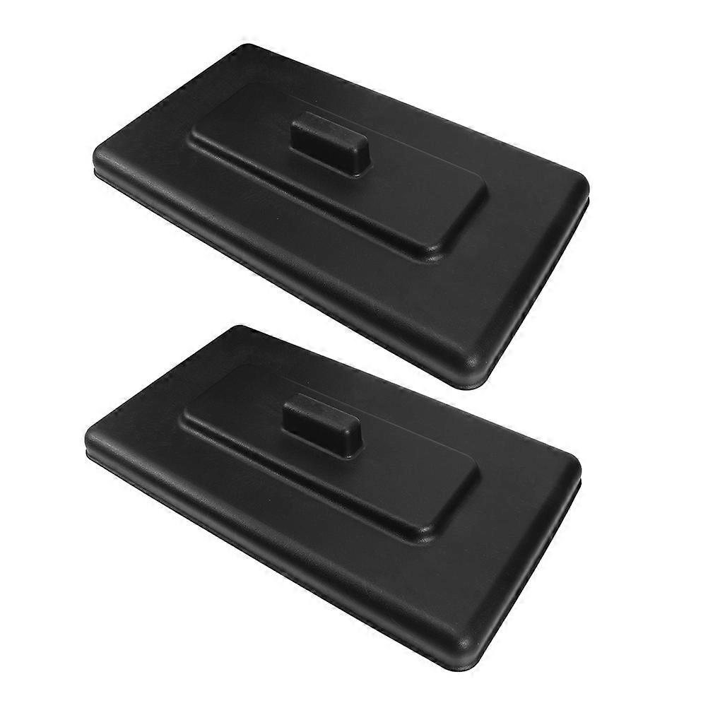 2pcs Ice Cream Machine Top Cover and Bucket Lid Protective Cover for Ice Cream Maker Parts Kitchenware Protection