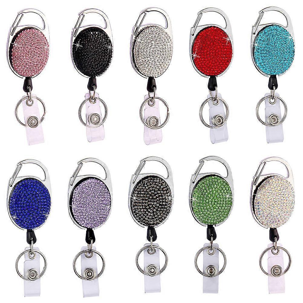 Chest Badge Reel Swivel Clip for Retractable Ellipse Badge Clips