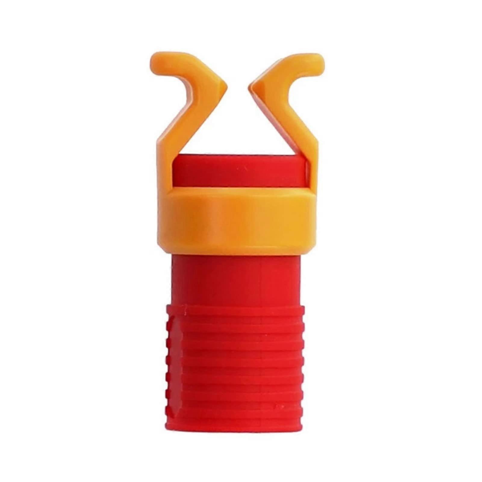 Screw Bit Holder Ultra Lightweight Plastic Universal Screw Holder Clamp Compatible with Workshop Red Color