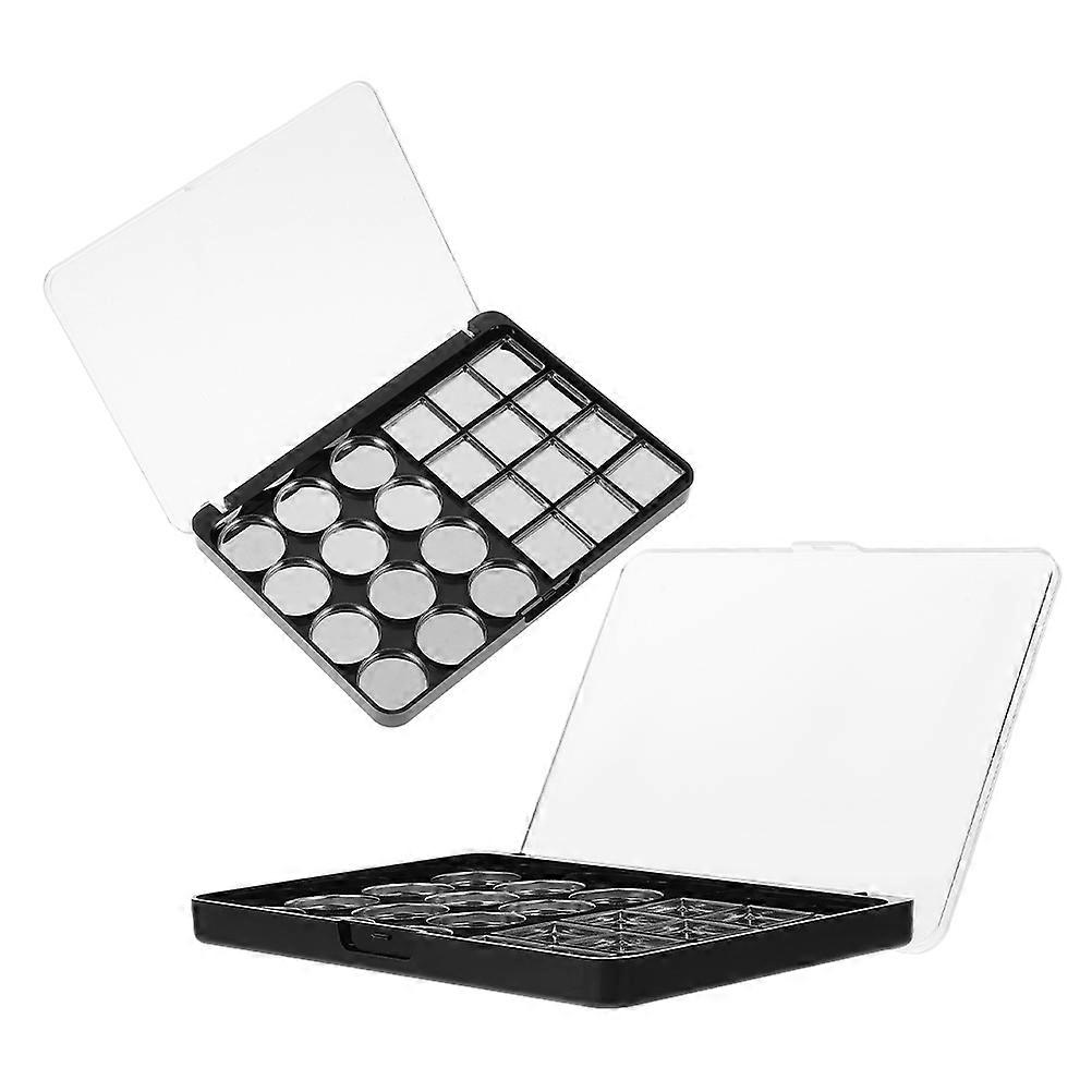 Makeup Pans Magnetic Eyeshadow Palette Diy Travel 2Set