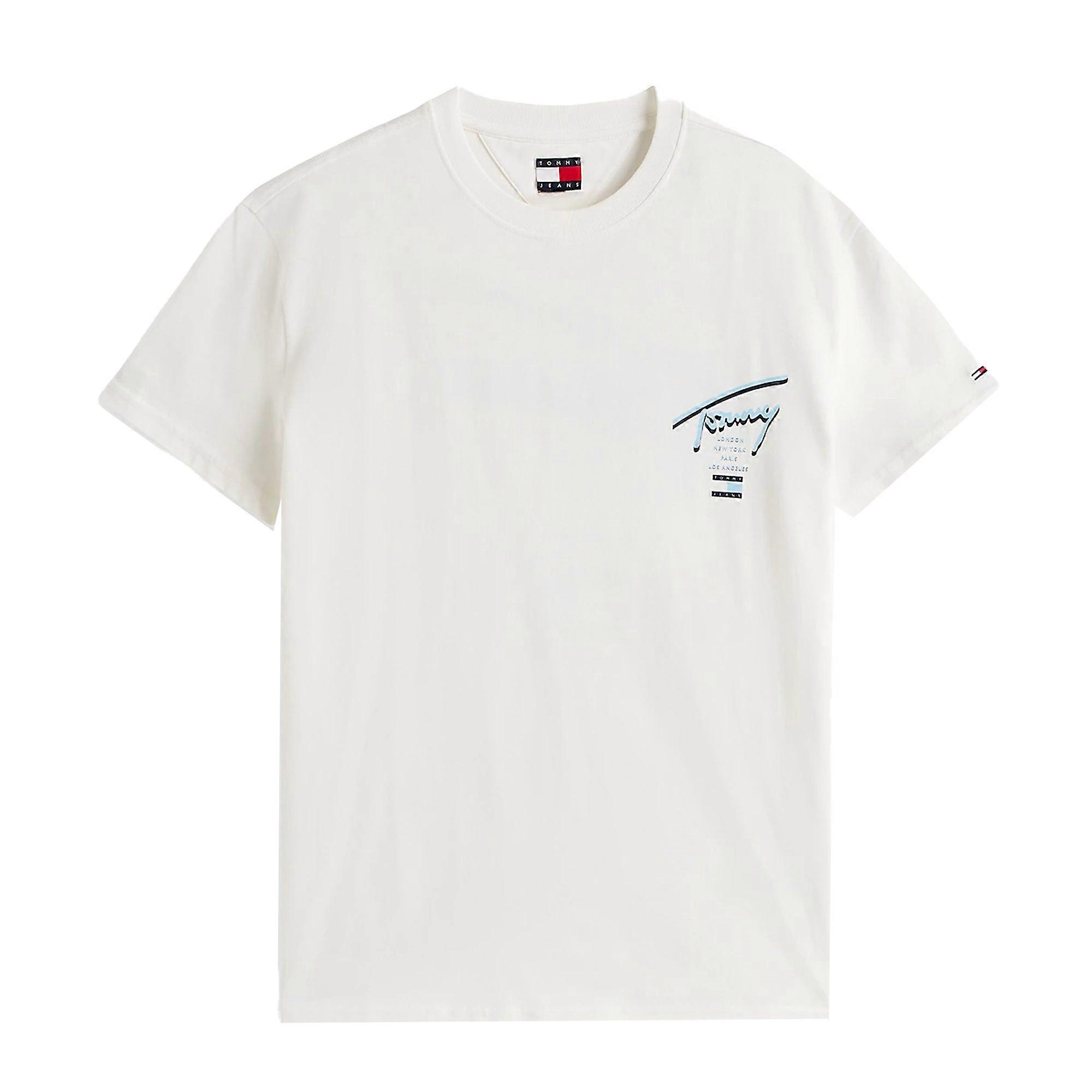 Tommy Jeans City Graphic T-Shirt Ecru