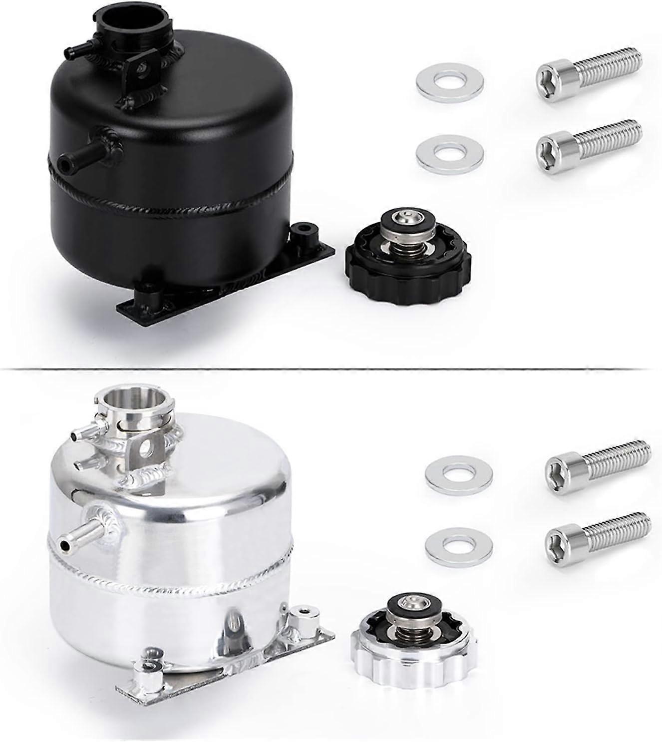 New Coolant Header Expansion Overflow Water Tank Cap Reservoir Car Accessories Silver/Black For BMW 02-08 Mini Cooper S R52 R53