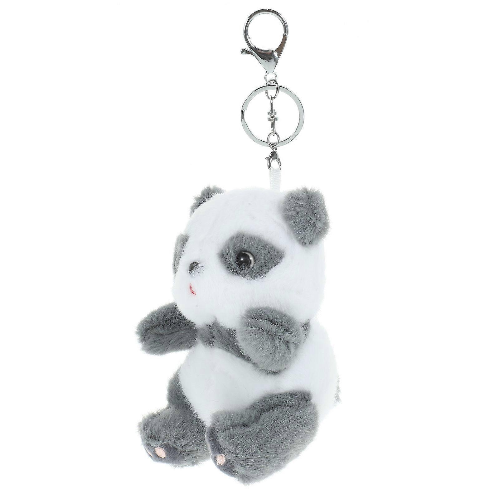 Adorable Panda Shape Key Fob Accessory Ideal For All Occasions Compact 12X10X7CM 1Pack