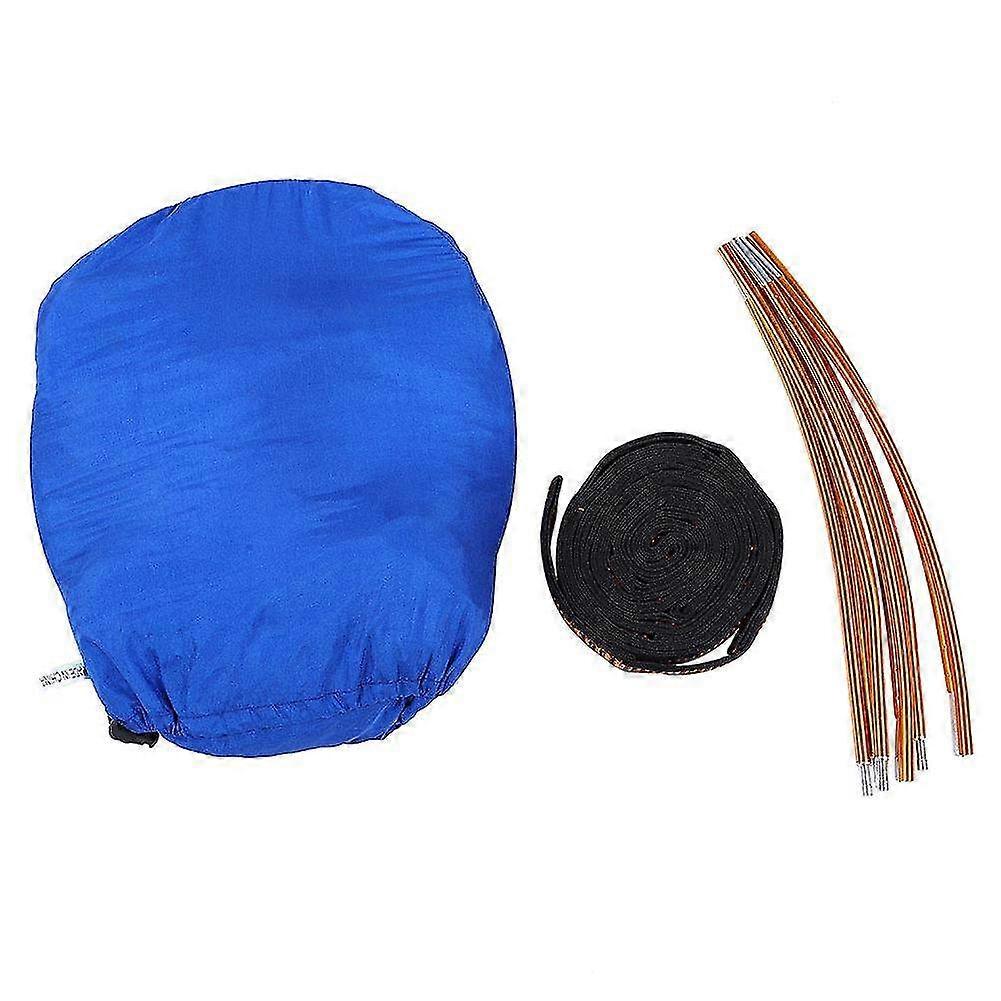 Portable Quick-Opening Hammock with Mosquito Net for Outdoor Use - Automatic Folding Camping Hammock for Relaxation & Comfort