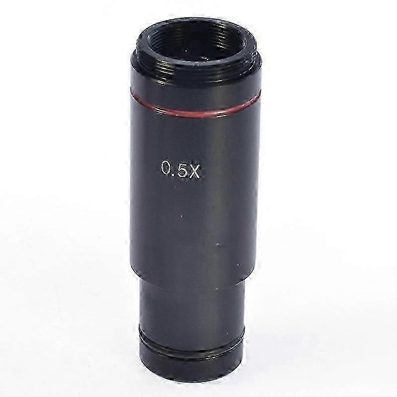 0,5X C-Mount-Mikroskop-Adapter 23,2-mm-Objektiv mit elektronischem Okular 0,5-faches Mikroskop-Relais Len