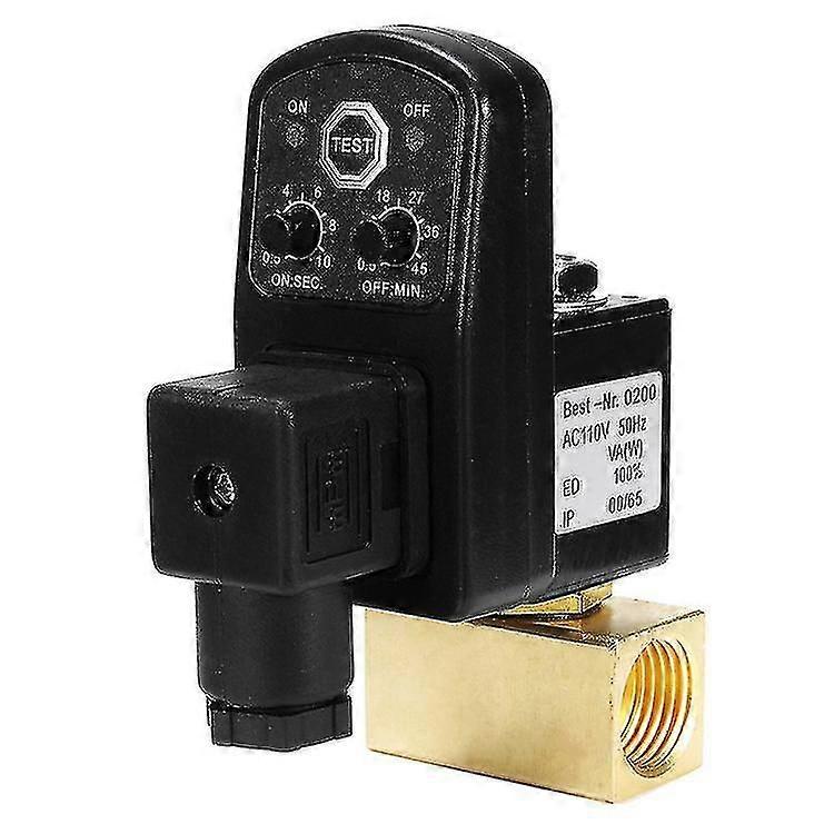 Automatic Drain Valve, Electronic Air Compressor Timer, Condensate Drain Valve, One-way Air Compressor, Compressed Air Treatment Equipment (ac110v 50h