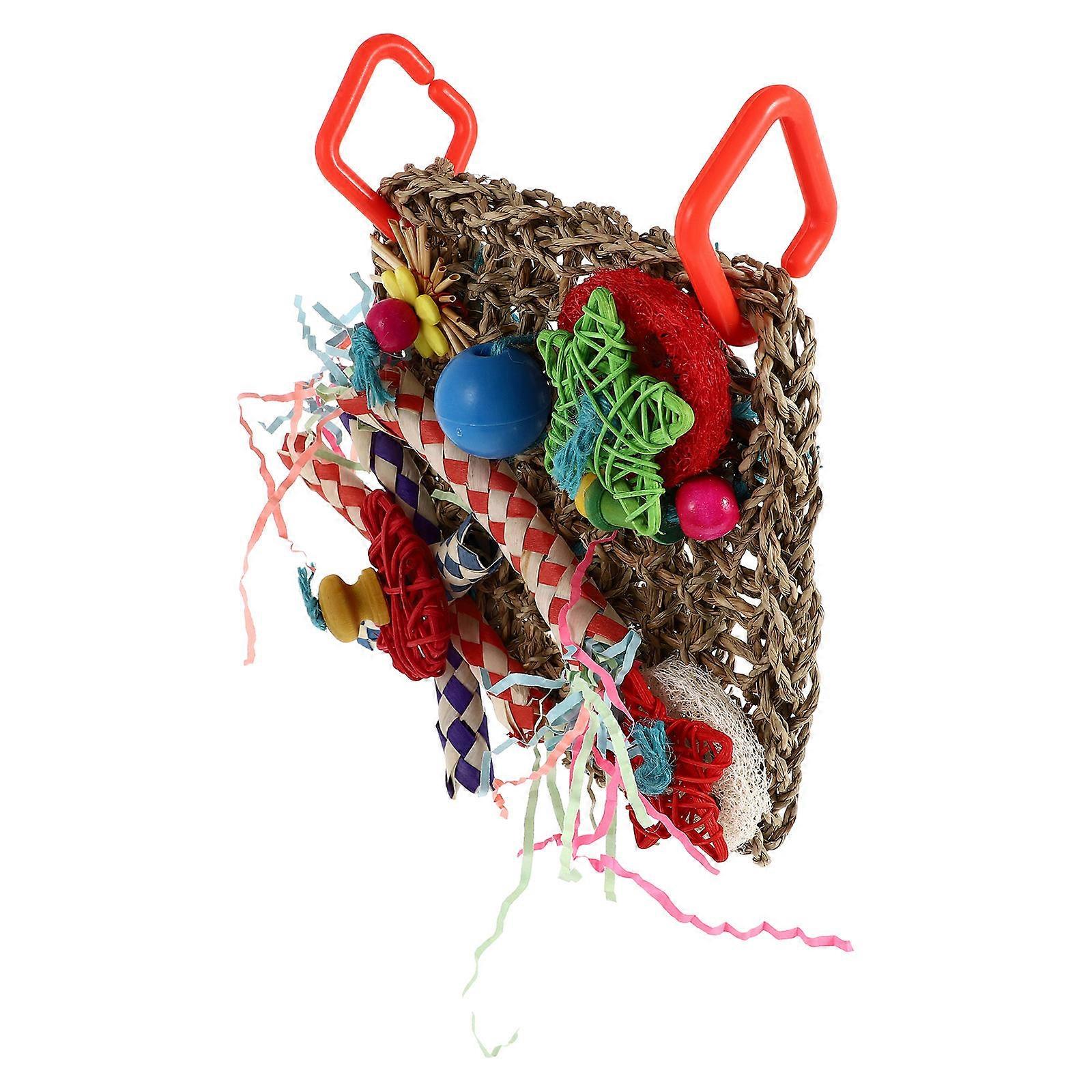 Toys for Birds, Durable Hanging Playthings to Stimulate Parrots and Small Birds