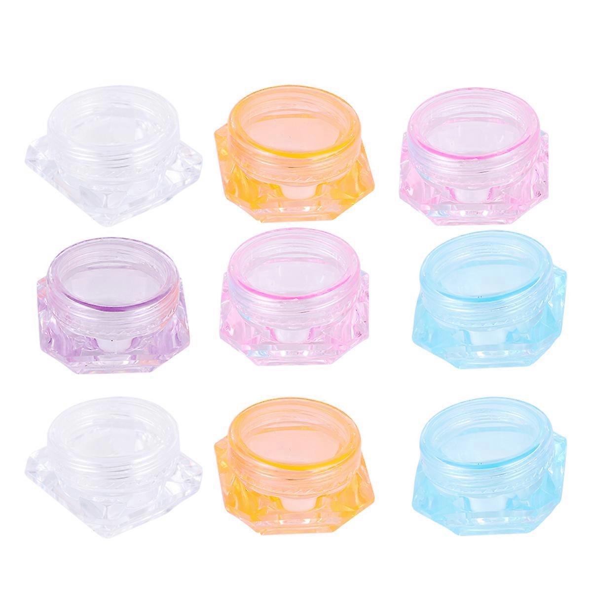 50Pcs Mini Size Leak-Proof Cream Boxes Suitable For Women Travel Daily Life Cosmetic Packing Containers