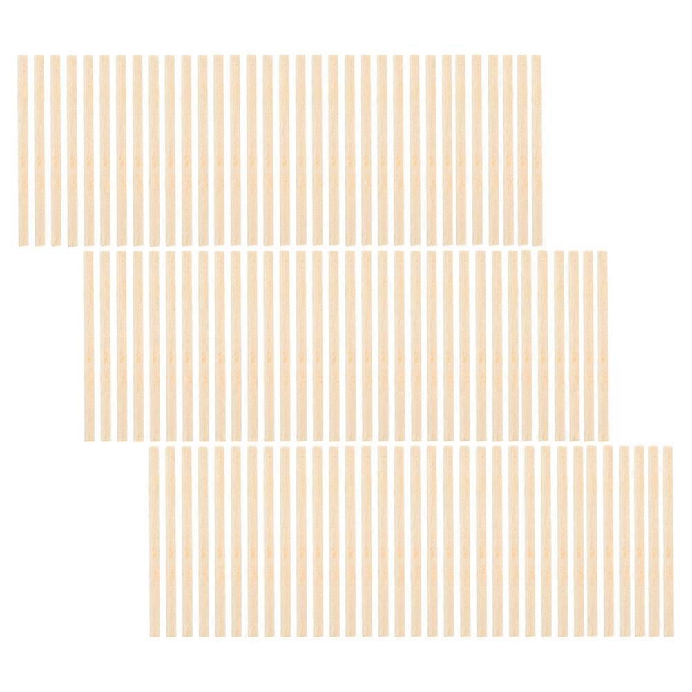 Beige Wooden Match Sticks Set for Craft DIY Decor Projects with Workmanship, 1000pcs