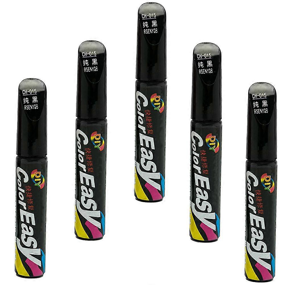 Automotive Paint Pen For Cars 5Pcs Scratch Repair Tools Suitable For Car Owners With Practical Gloss Restoration Features