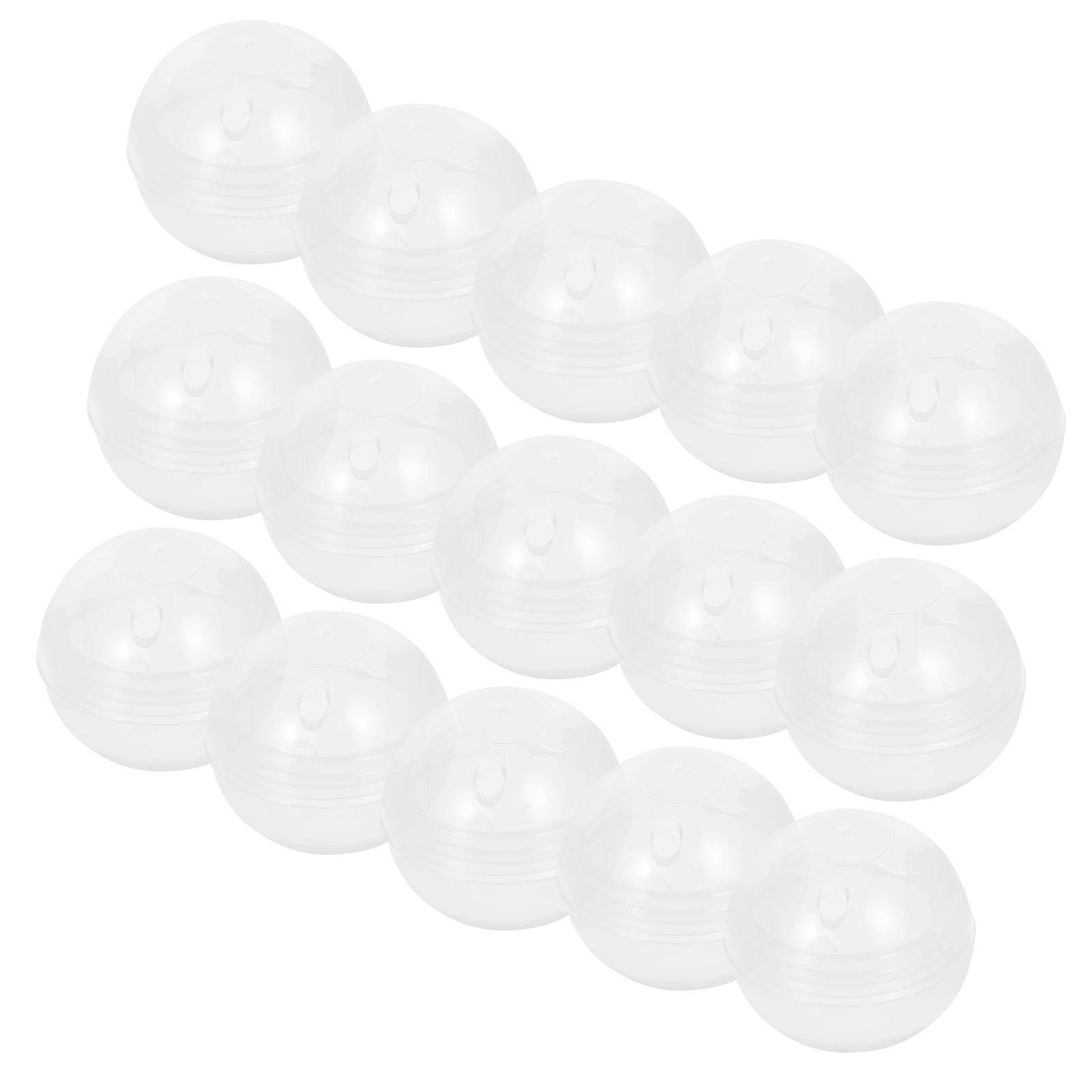20pcs Transparent Plastic Vending Machine Capsules for Kids Party Favors Mini Prize Balls