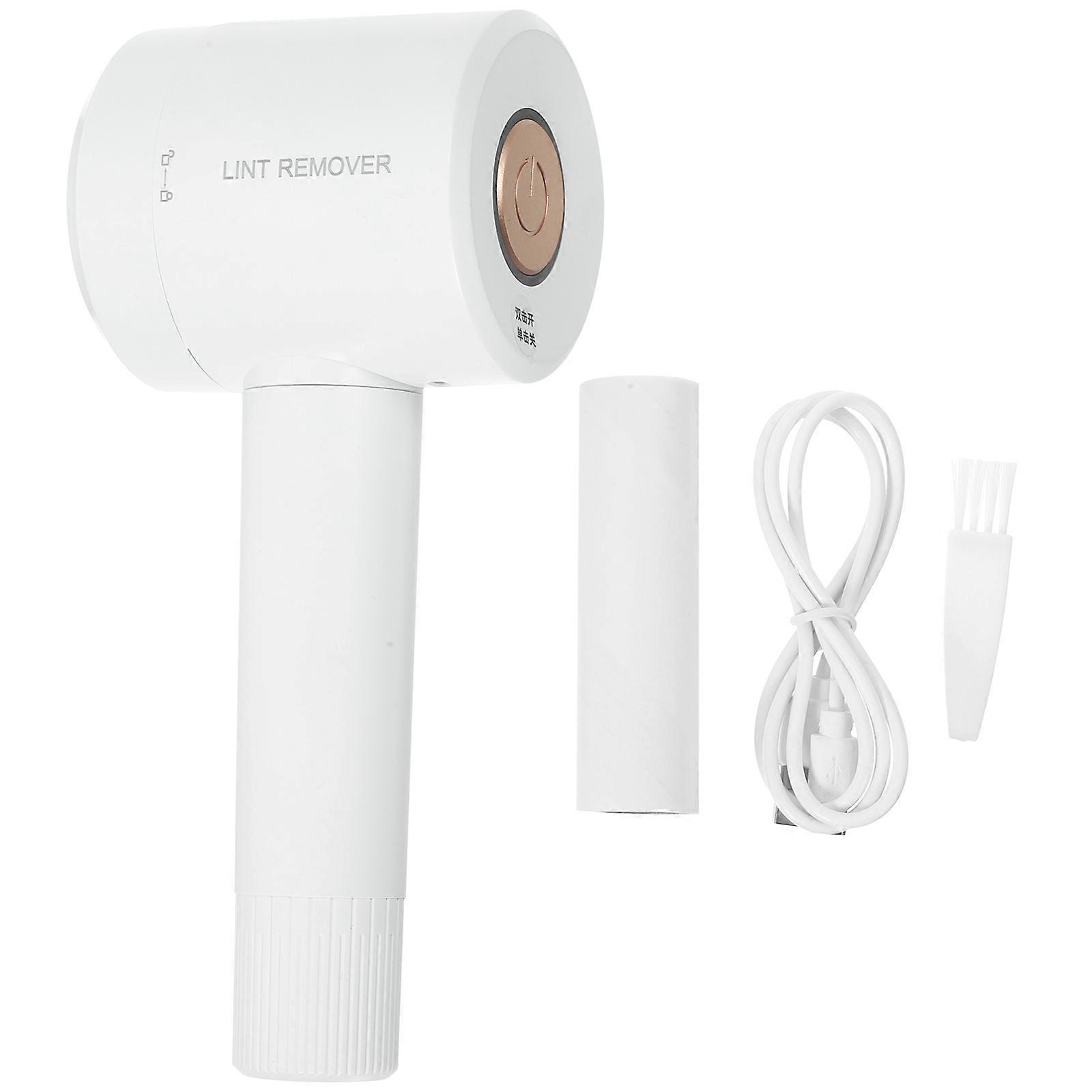 Hairball Trimmer for Home Use with High Performance Lint Removal and Durable Plastic Design White