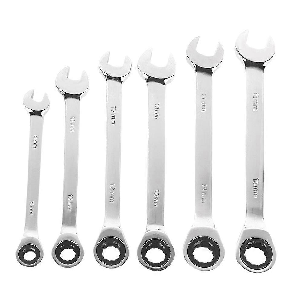 Portable Multi-Function Wrench 2Pcs Designed For Tight Spots 10MM Quick-Release Round Head Tool For Home And Car