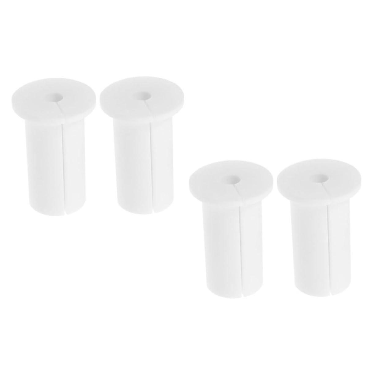 4 Pack Silicone Wall Cable Protectors for Wall Holes, Durable Cable Grommets for Enhanced Stability and Versatile Applications