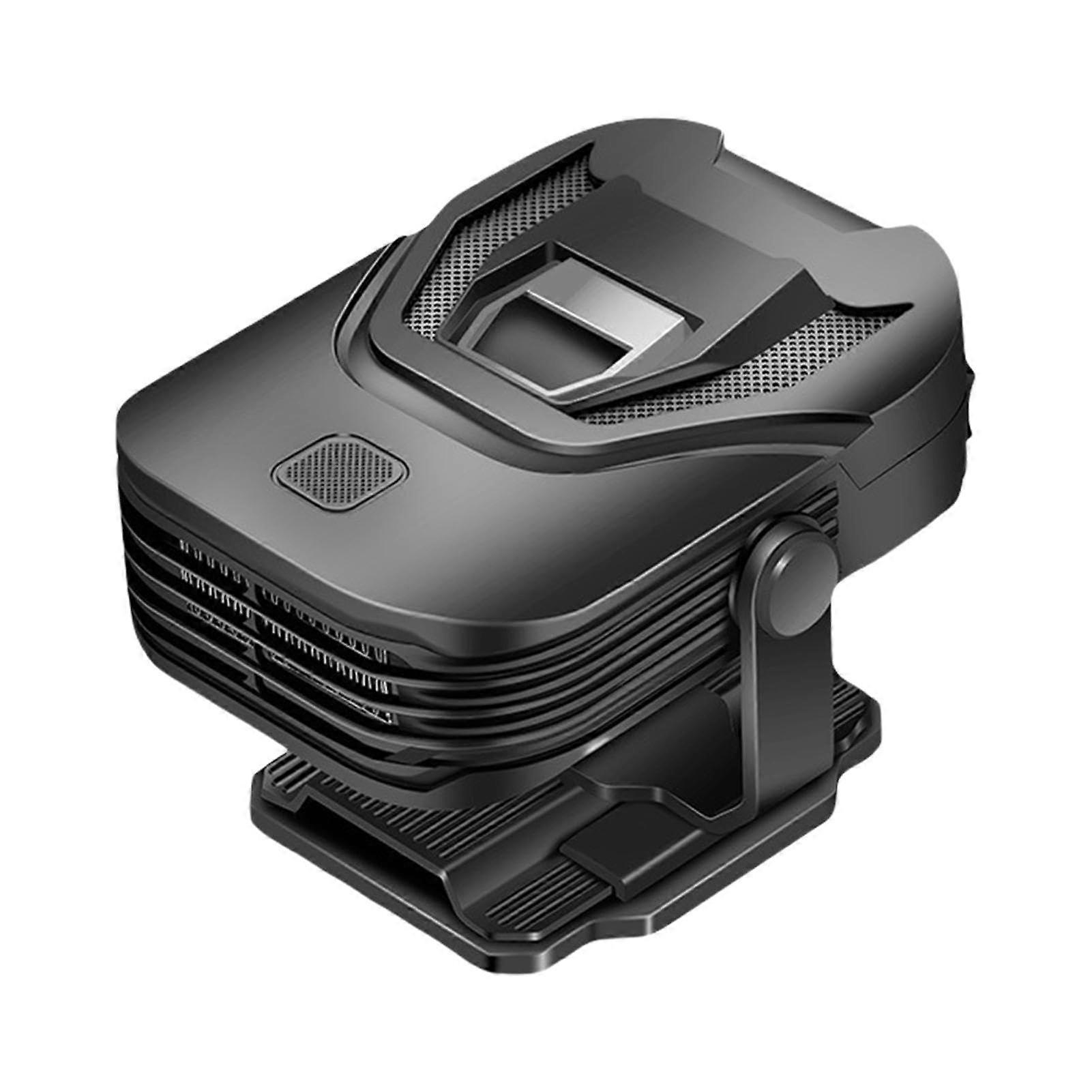 Portable Car Heater – Car Windshield Defogger, Made of Durable ABS Material  Portable Car Heating Windshield Defogger, Car Fan Gray