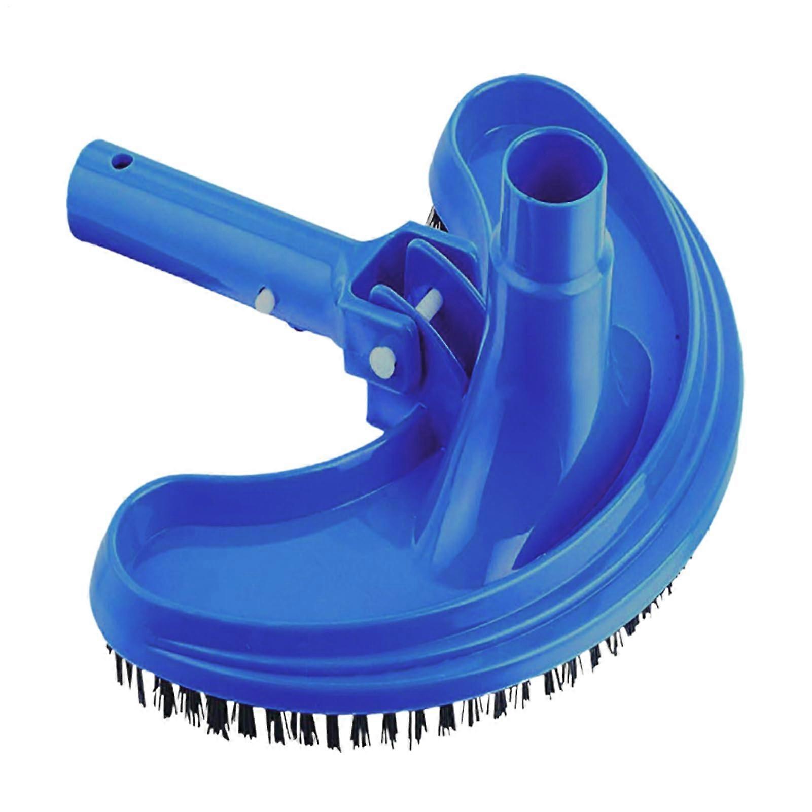 Brush Head for Pool Vacuum – Flexible Suction Head with Rotatable Nylon Brushes, Scrub Brush for Pool Cleaning, 30 cm