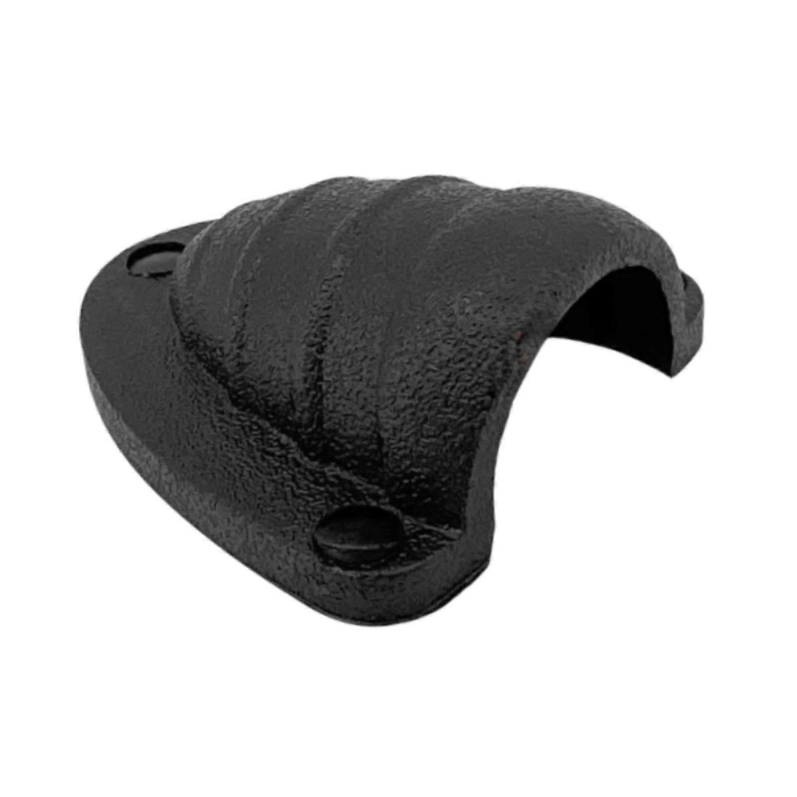 Marine Wire Cable Vent Cover Black Nylon Clam Shell L Size Boat Yacht Accessory Universal Replacement Part