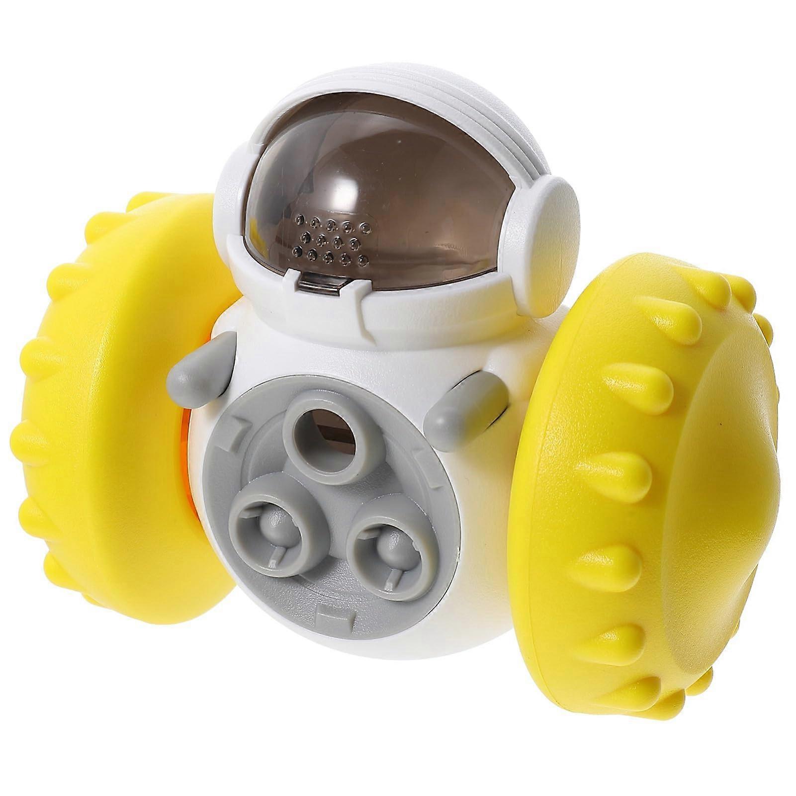 Dog Treat Dispenser Puzzle Interactive Chew Toy for Dogs, Bright Color Multi-Function Food Dispenser for Teething and Boredom Relief