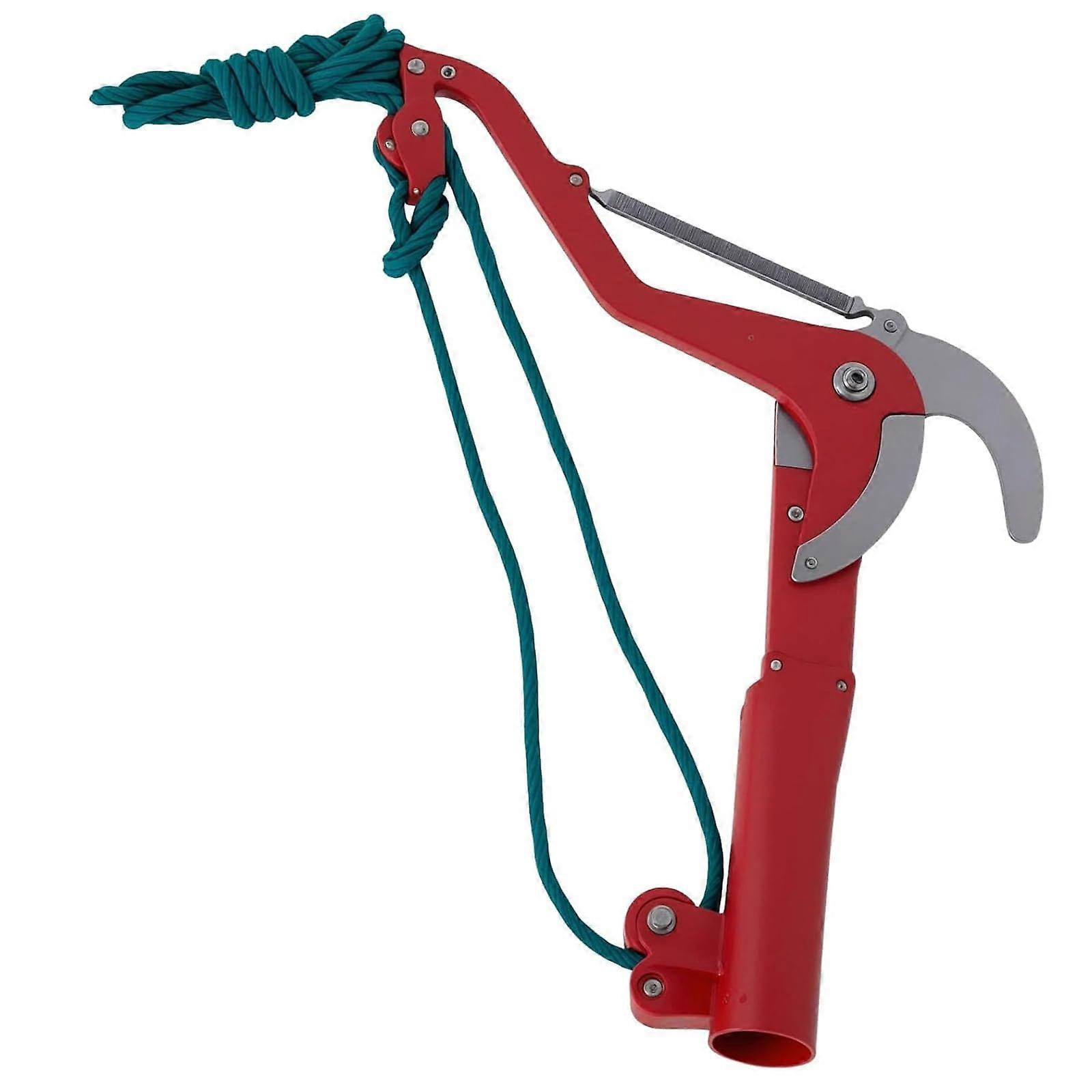 Gardening Shears with Roller Transmission, Pruning Shears for Branches, Shrubs and Flowers, Pull Rope Design