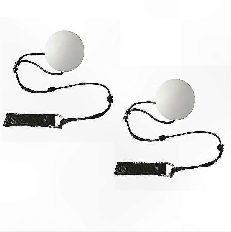 Glow Poi Set, 2 Pack LED Juggling Balls with Rainbow & Strobe Effects for Night Performances