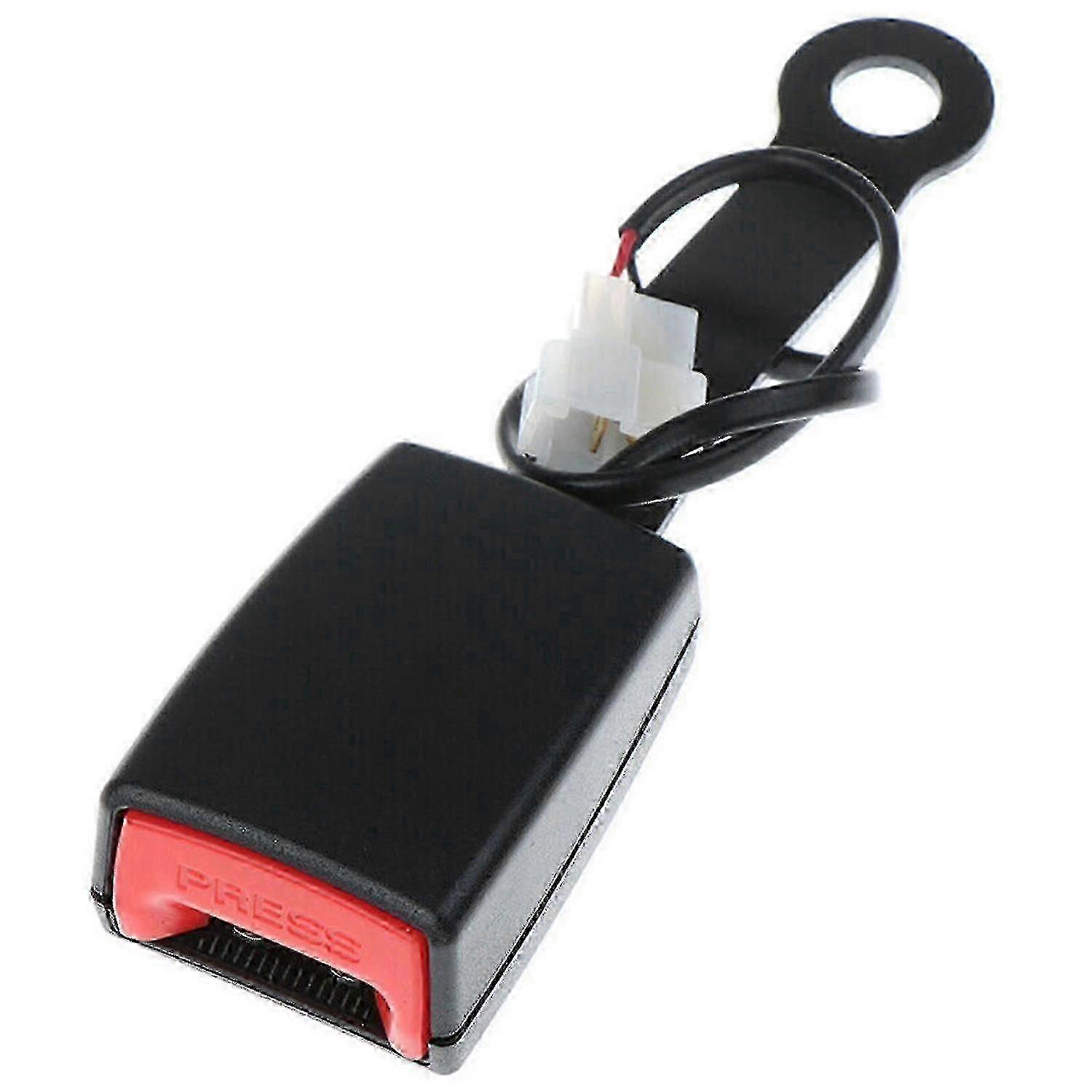 Seat Belt Buckle Wide Application Durable with Alarm Signal Universal Auto Seat Belt Plug Connector