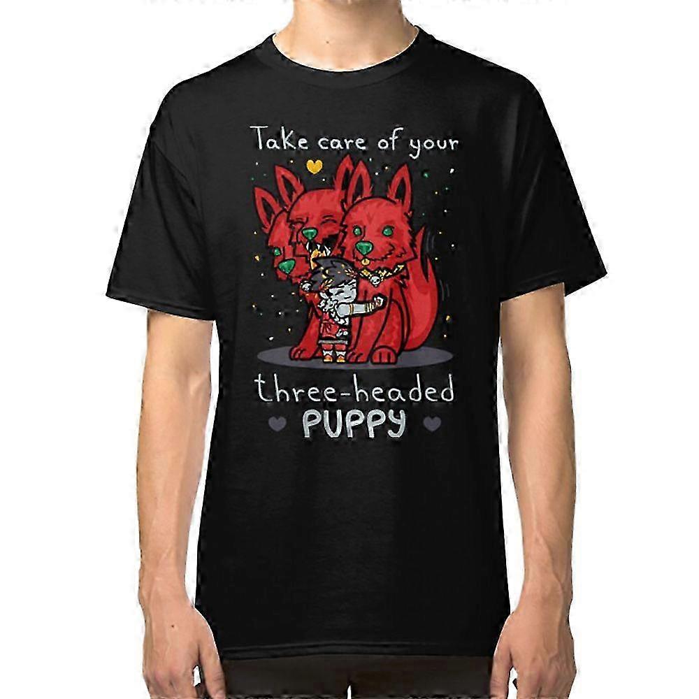 Three-headed puppy T-shirt