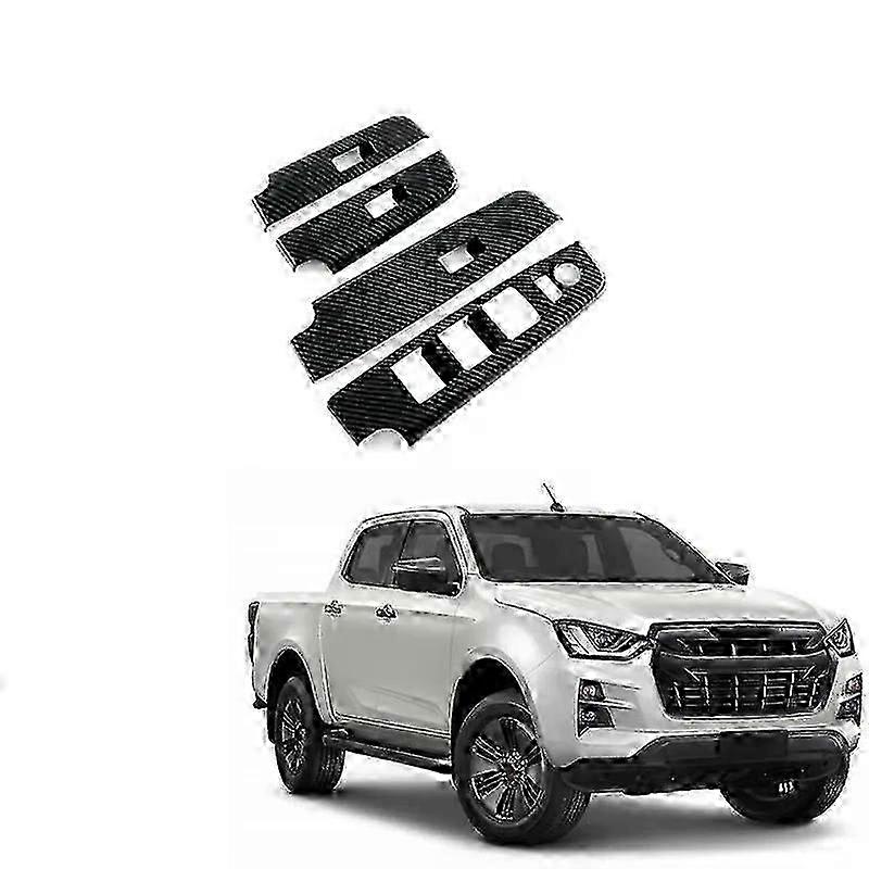 Fit For  Isuzu D-MAX DMAX LHD Carbon Fiber Car Power Window Switch ...