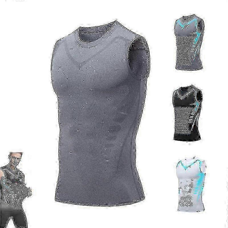 Posture Corrector Vest with Ionic Shaping & Back Support for Men - Sleeveless & Shoulder Brace Fitting Clothing