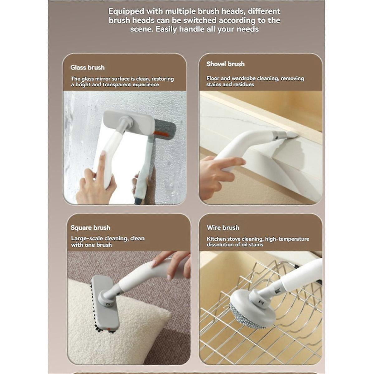 Handheld Steam Cleaner 1200W High Temperature Steamer EU Plug