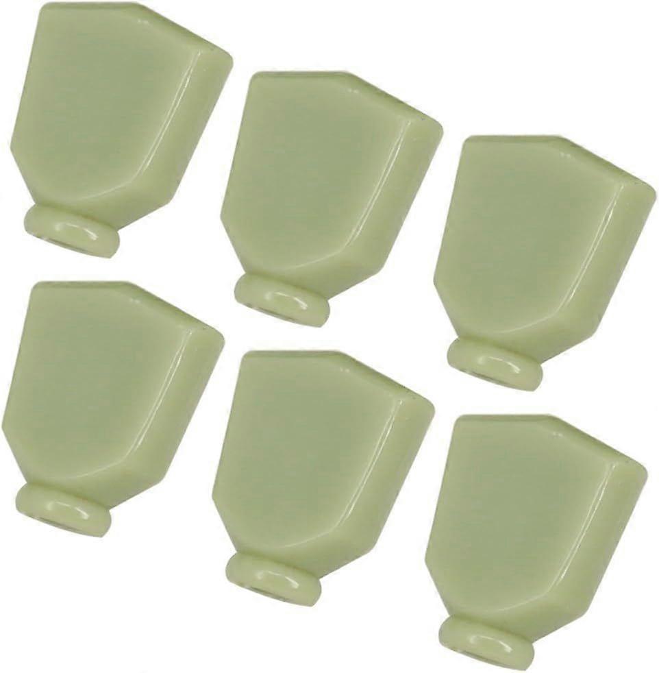 Light Green Plastic Tuning Key Buttons Machine Head Buttons Replacement for