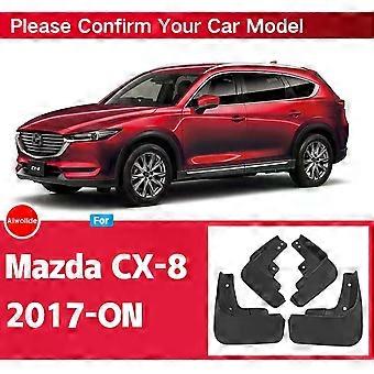 Schmutzfänger für Mazda CX8 CX 8 CX-8 2017-ON 2018 2019 Spritzschutz Kotflügel Vorne Hinten Kotflügel Auto Exterieur Zubehör