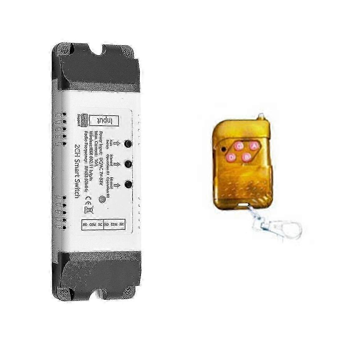 Tuya 5-32v Zigbee Switch Module 2 canaux (b)