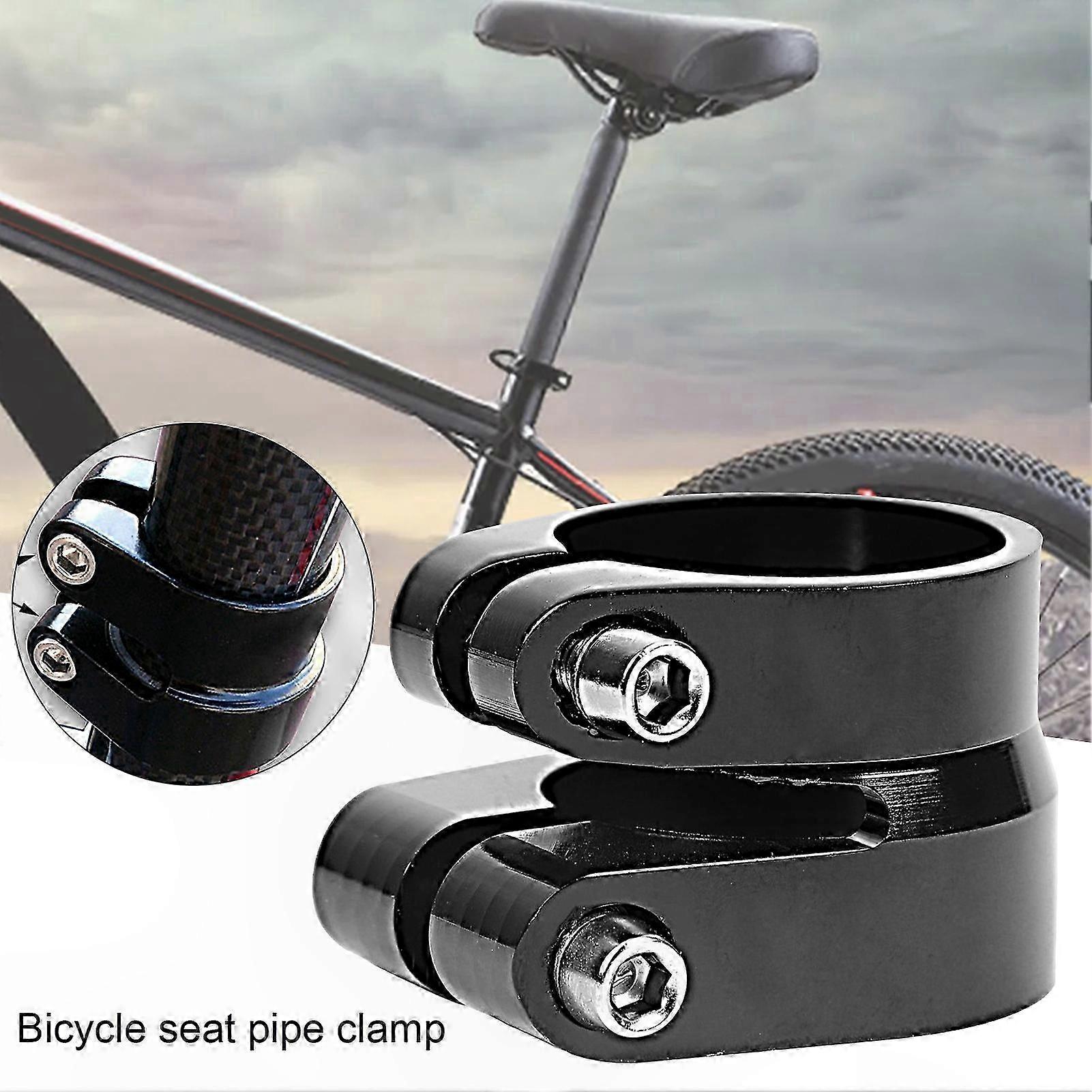 Durable Hollow Thread Double-Layer Seatpost Clamp for Mountain Bikes