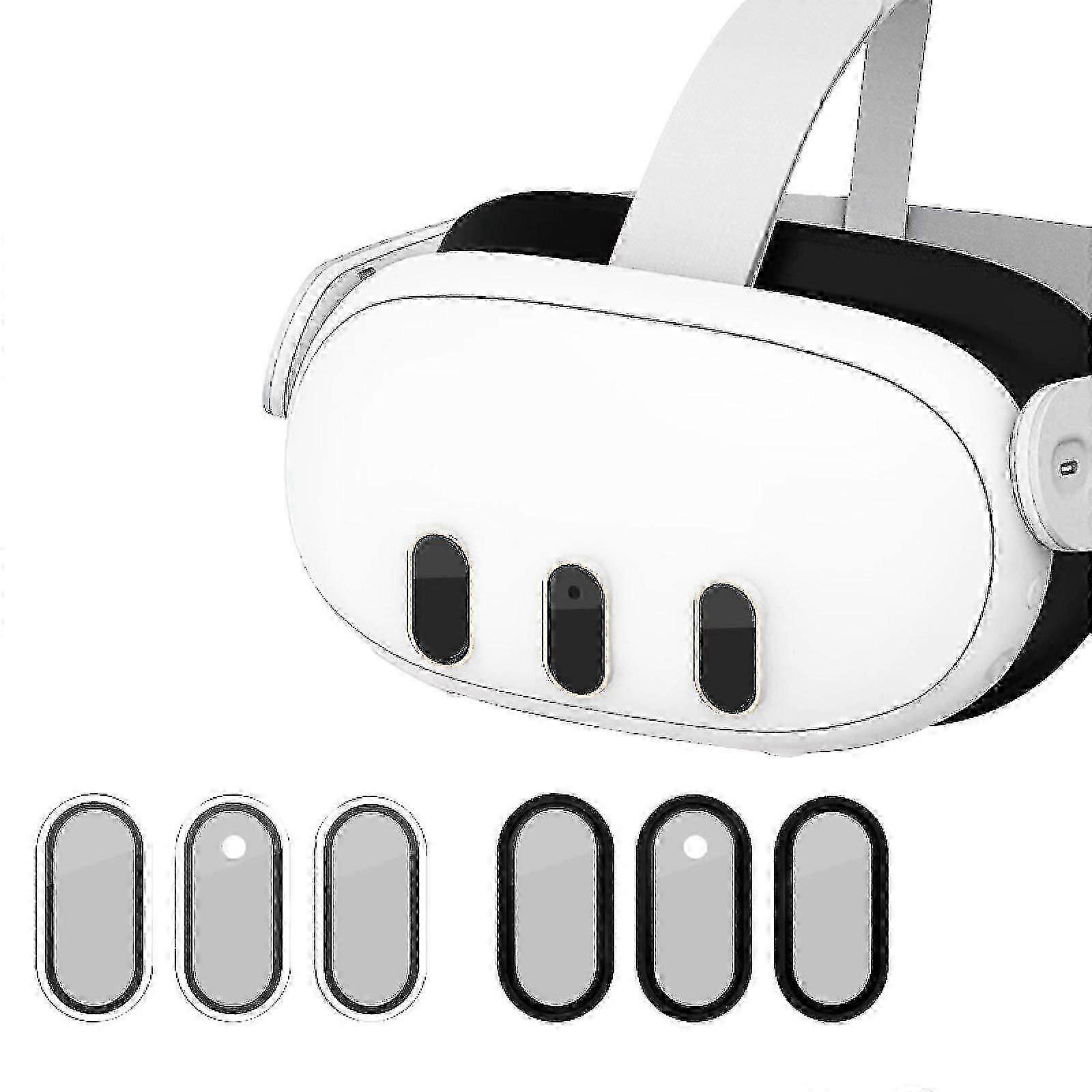 Protecteur d’objectif de caméra pour Meta Quest 3,VR Host Camera Hd Protecteur d’écran d’objectif en verre trempé pour Meta Quest 3,Films d’écran d’objectif de caméra pour Quest