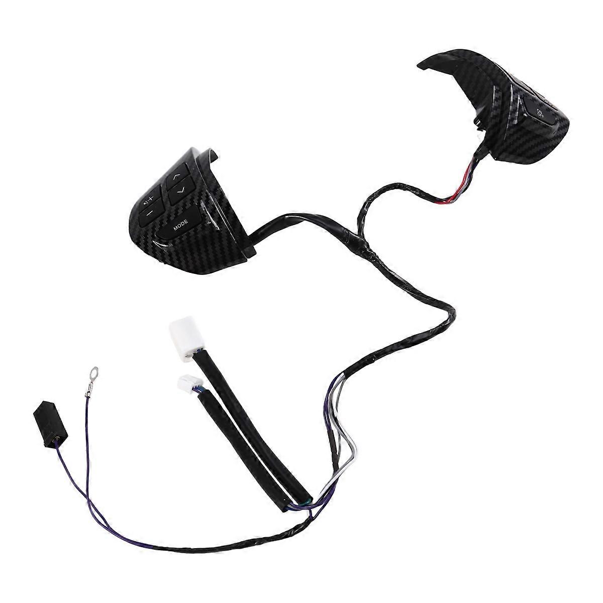 Car Steering Wheel Button Cruise Control Switch Sound Adjustment Switch for ASX L200