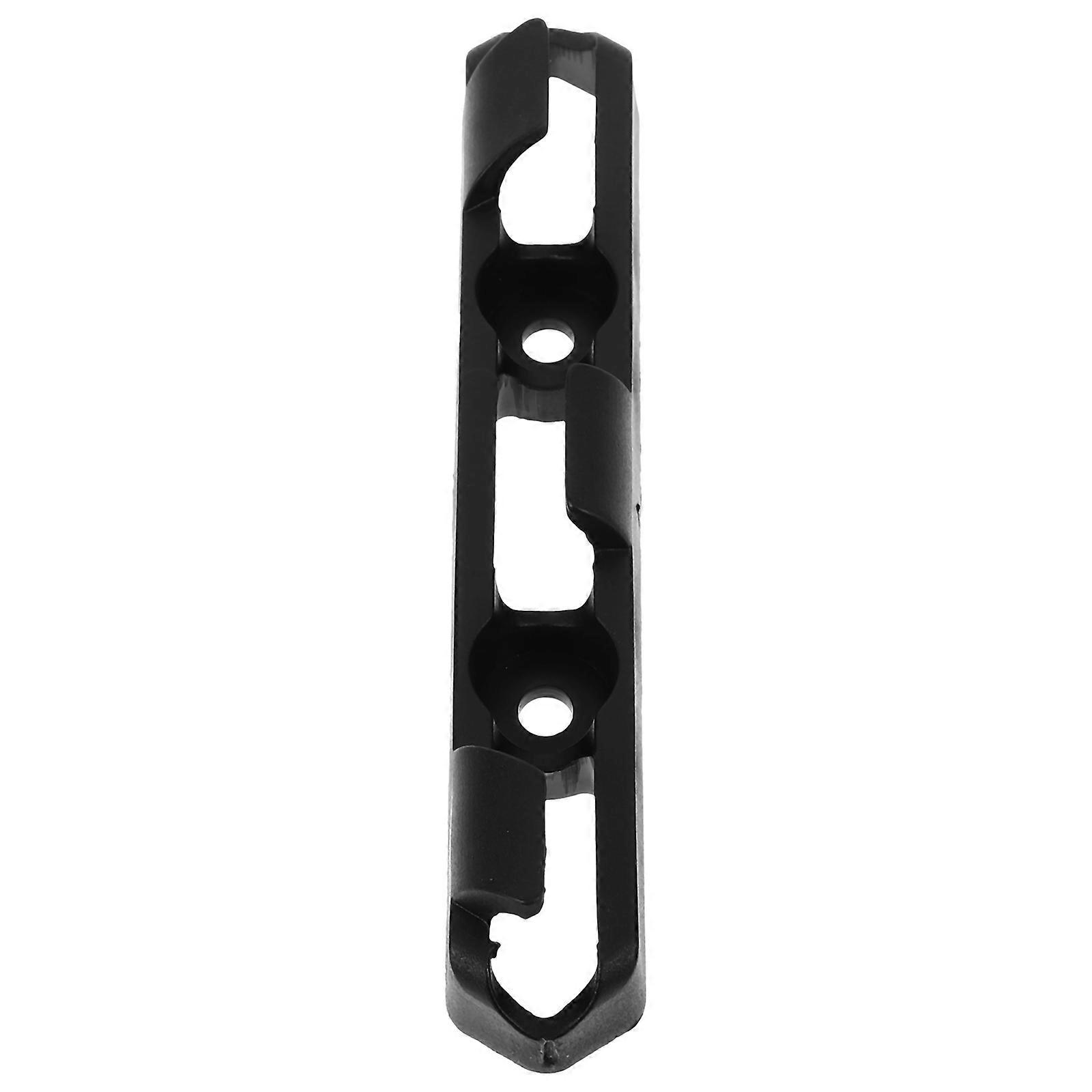 Brake Line Clamp for Motorcycle Use Sturdy PP Black Enhances Stability and Style